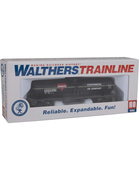 Carro Tanque 12.2m Walthers HO Ruedas Metal RP-25