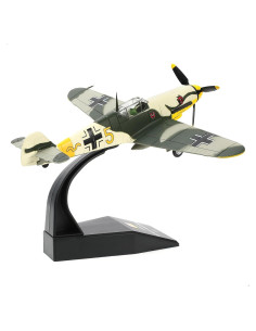 Modelo avión combate NUOTIE BF-109 escala 1/72 camuflaje