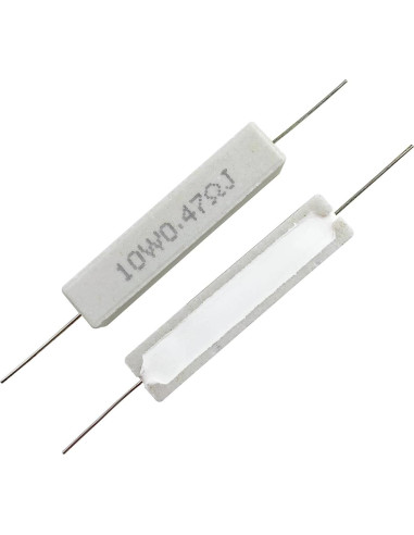 Kit de Resistores de Cemento MOKMMKIT 10W 50 Piezas 0.05-100 Ohm