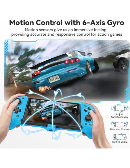 Controlador para Nintendo Switch Senwoo Azul Ergonómico