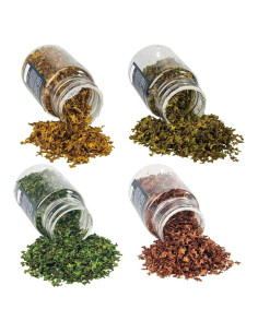 Hojas Simuladas Warmtree para Diorama 4 Colores 0.09 kg