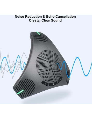 Altavoz y Micrófono USB PolaTab Q95mini 360 para Conferencias