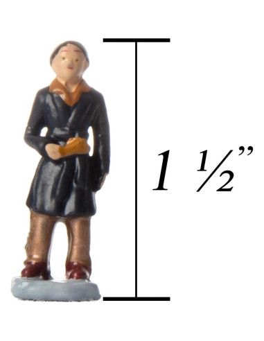 Paquete de Miniaturas de Nieve Lionel El Expreso Polar 5 Piezas