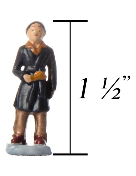 Paquete de Miniaturas de Nieve Lionel El Expreso Polar 5 Piezas