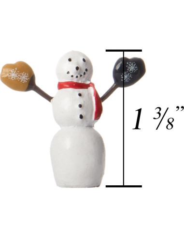 Paquete de Miniaturas de Nieve Lionel El Expreso Polar 5 Piezas