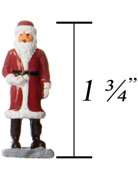 Paquete de Miniaturas de Nieve Lionel El Expreso Polar 5 Piezas