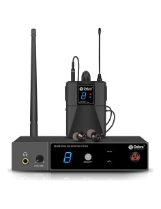 Sistema Monitoreo Inalámbrico D Debra ER-280 UHF 1 Receptor