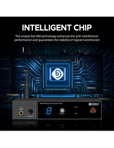 Sistema Monitoreo Inalámbrico D Debra ER-280 UHF 1 Receptor 2