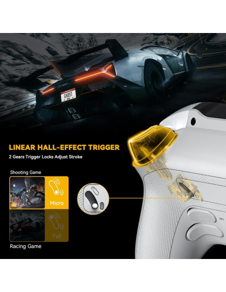 Controlador Inalámbrico ManbaOne para PC/Switch/iOS/Android