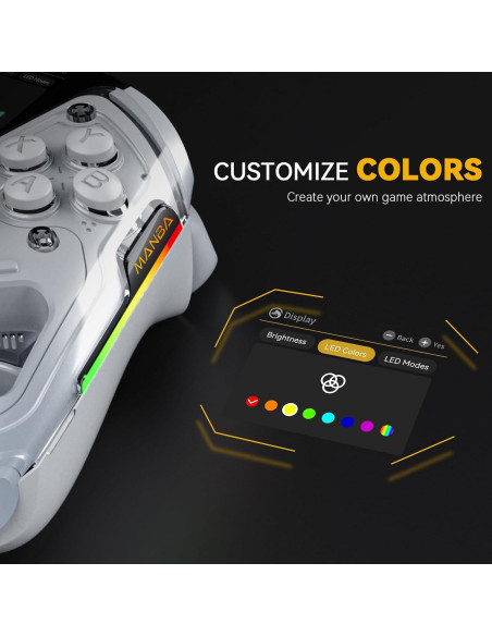 Controlador Inalámbrico ManbaOne para PC/Switch/iOS/Android