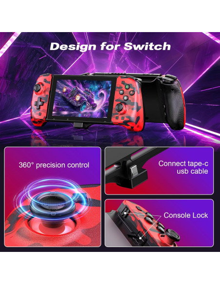 Controlador Switch SWDMFC Pro con Vibración y Turbo