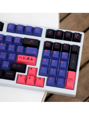 Juego de Teclas PBT Mintcaps 138 Teclas Cherry MX Personalizadas