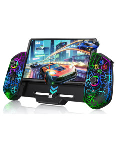 Controlador Pro con Joystick Hall para Nintendo Switch Negro