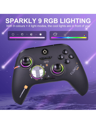 Controlador Inalámbrico Xbox ADHLEK - Joysticks ALPS - RGB