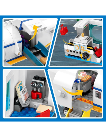 HOGOKIDS Conjunto de Bloques de Construcción Avión 901 PCS