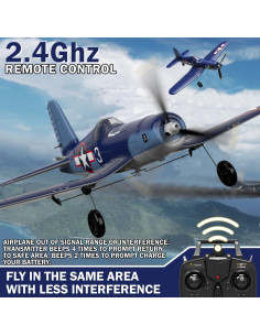 Avión RC Acrobático LEAMBE F4U Corsair 35.56 cm 2