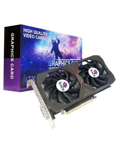 Tarjeta Gráfica KAER RTX 2060 6GB GDDR6 Doble Ventilador