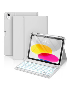 Funda con Teclado Inalámbrico Hamile para iPad 10.9" y 11"
