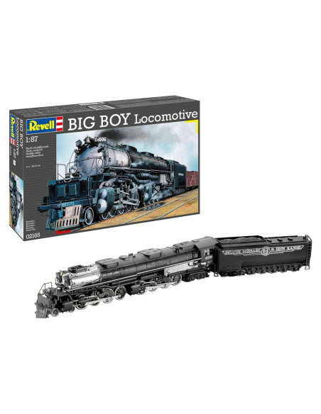 Locomotora Big Boy Revell 87 Piezas Modelo a Escala