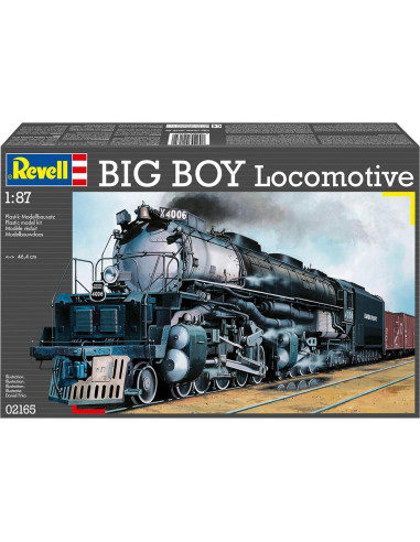 Locomotora Big Boy Revell 87 Piezas Modelo a Escala
