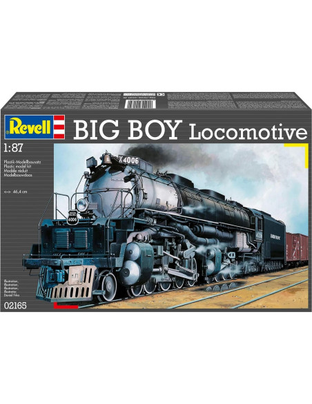 Locomotora Big Boy Revell 87 Piezas Modelo a Escala