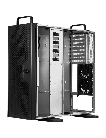 Chasis de servidor 4U SilverStone SST-RM44 con refrigeración 360mm Chasis de servidor 4U SilverStone SST-RM44 con refrigeración 360mm