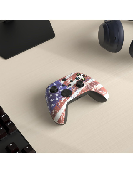 Controlador Inalámbrico ProControllers Bandera EE. UU. Xbox