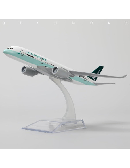 Modelo A350 Cathay Pacific 1/400 Metal con Soporte 15 cm