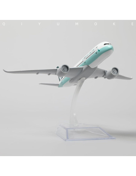 Modelo A350 Cathay Pacific 1/400 Metal con Soporte 15 cm
