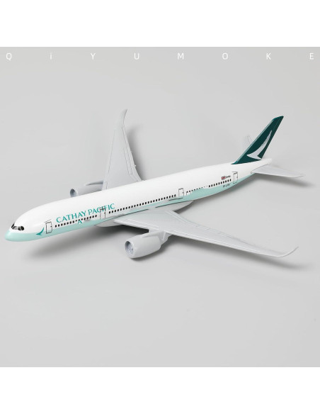 Modelo A350 Cathay Pacific 1/400 Metal con Soporte 15 cm
