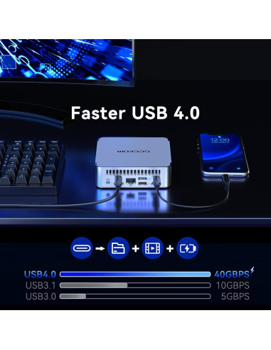 GEEKOM Mini PC XT13 Pro i9-13900H 32GB 2TB SSD 8K