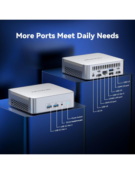 GEEKOM Mini PC XT13 Pro i9-13900H 32GB 2TB SSD 8K