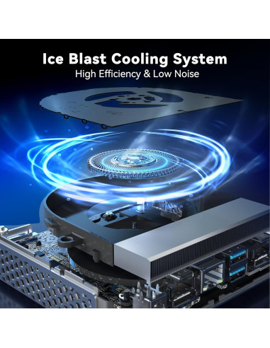 GEEKOM Mini PC XT13 Pro i9-13900H 32GB 2TB SSD 8K