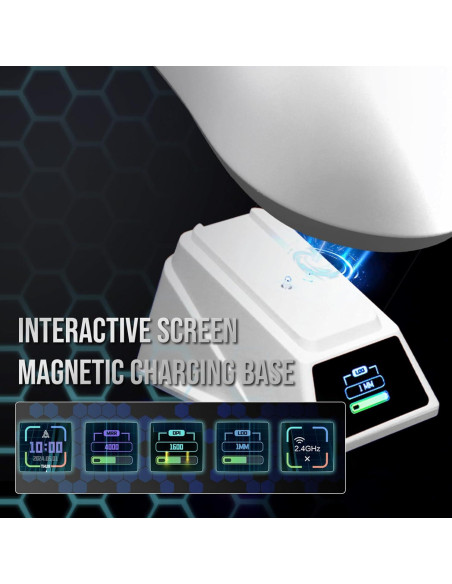 Ratón Inalámbrico AJAZZ AJ159 APEX 30000 DPI Blanco