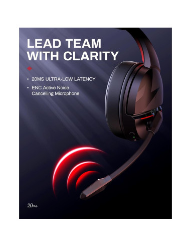 Auriculares Inalámbricos Acer K2 | 100H Batería | 50mm