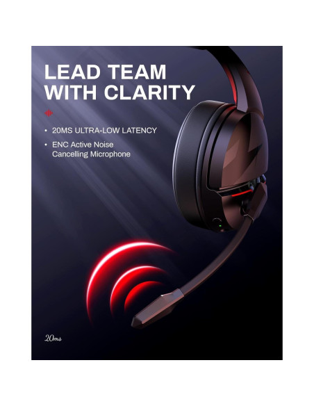 Auriculares Inalámbricos Acer K2 | 100H Batería | 50mm