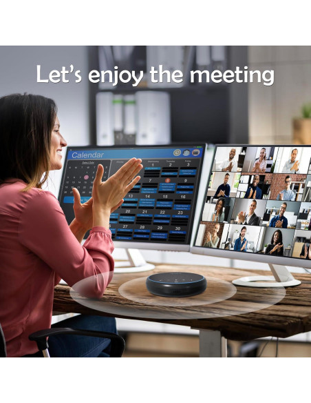 Altavoz Bluetooth Newline NP-S2201 con micrófono 360