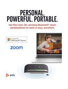 Altavoz Bluetooth Poly Sync 20+ USB-C - Reducción de Ruido 2