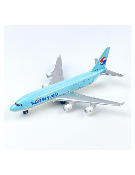 Modelo de avión WngAur WA-004 azul y blanco 15,24 cm