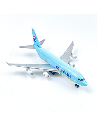 Modelo de avión WngAur WA-004 azul y blanco 15,24 cm