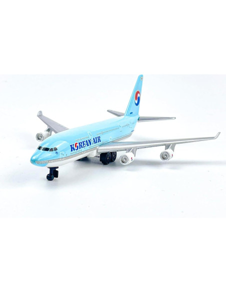 Modelo de avión WngAur WA-004 azul y blanco 15,24 cm