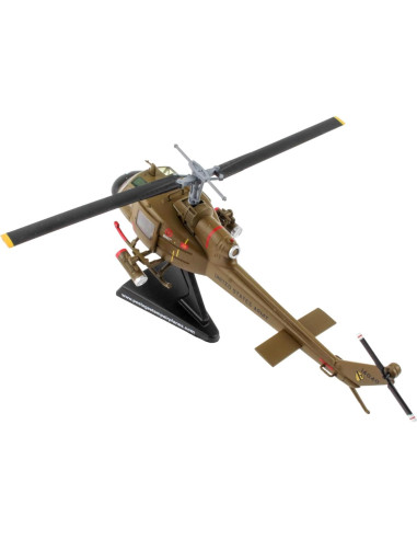 Daron UH-1 Huey Gunship 1:87 Modelo Metal Verde