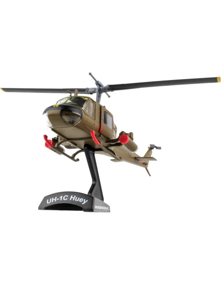 Daron UH-1 Huey Gunship 1:87 Modelo Metal Verde