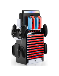 Estación Organizadora HONCAM para Nintendo Switch con Cargador