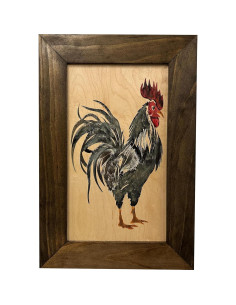 Gabinete para Armas Bellewood Designs Gallo de Granja 45.72x30.48cm 2