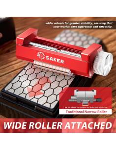 Guía de Afilado Saker con Piedra de Afilar 400/1000 2