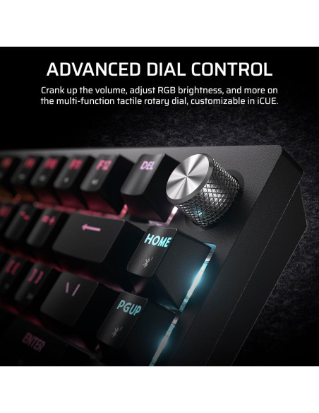 Teclado Mecánico Corsair K65 Plus Inalámbrico 75% RGB Teclado Mecánico Corsair K65 Plus Inalámbrico 75% RGB