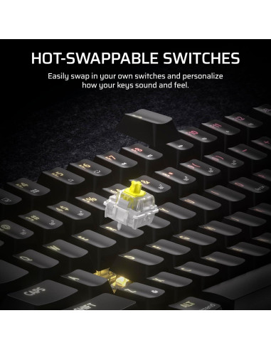 Teclado Mecánico Corsair K65 Plus Inalámbrico 75% RGB