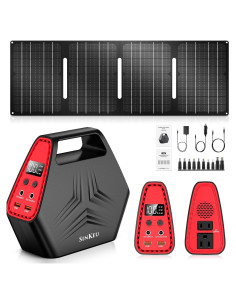Generador Solar SinKeu HP100 100W con Panel 40W Portátil