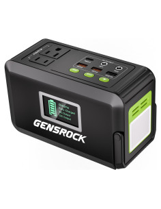 GENSROCK Estación Energía 88Wh Portátil con Salida AC